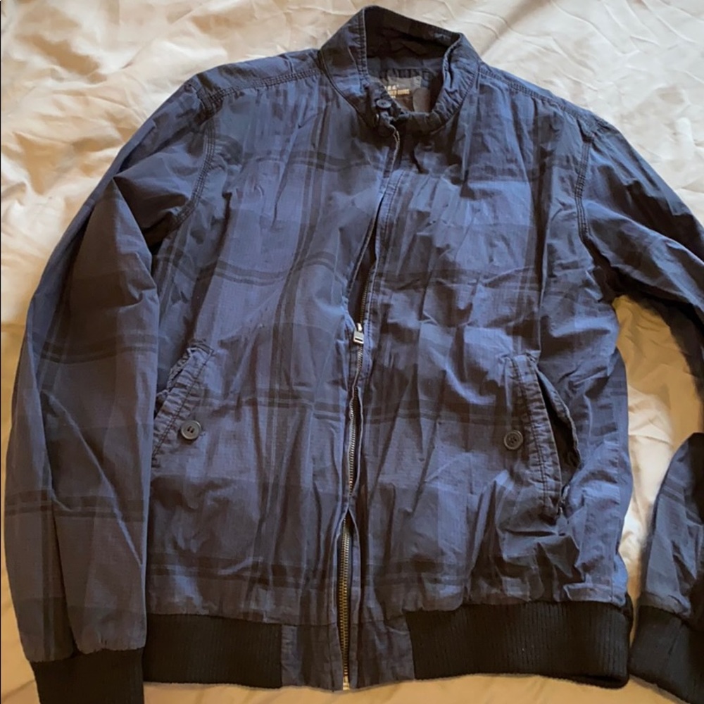 Dark blue light jacket